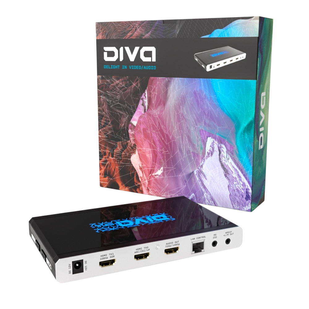 Diva central and retail packaging